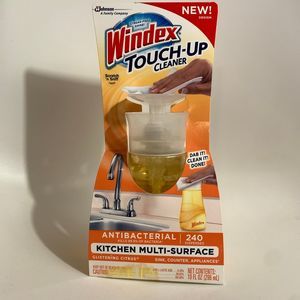 Windex Touch-Up Cleaner Multi Surface Disinfectant- 10 oz GLISTENING CITRUS- NEW